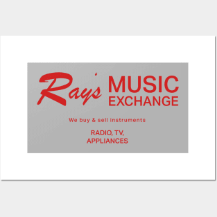 Ray's Music Exchange. Posters and Art
